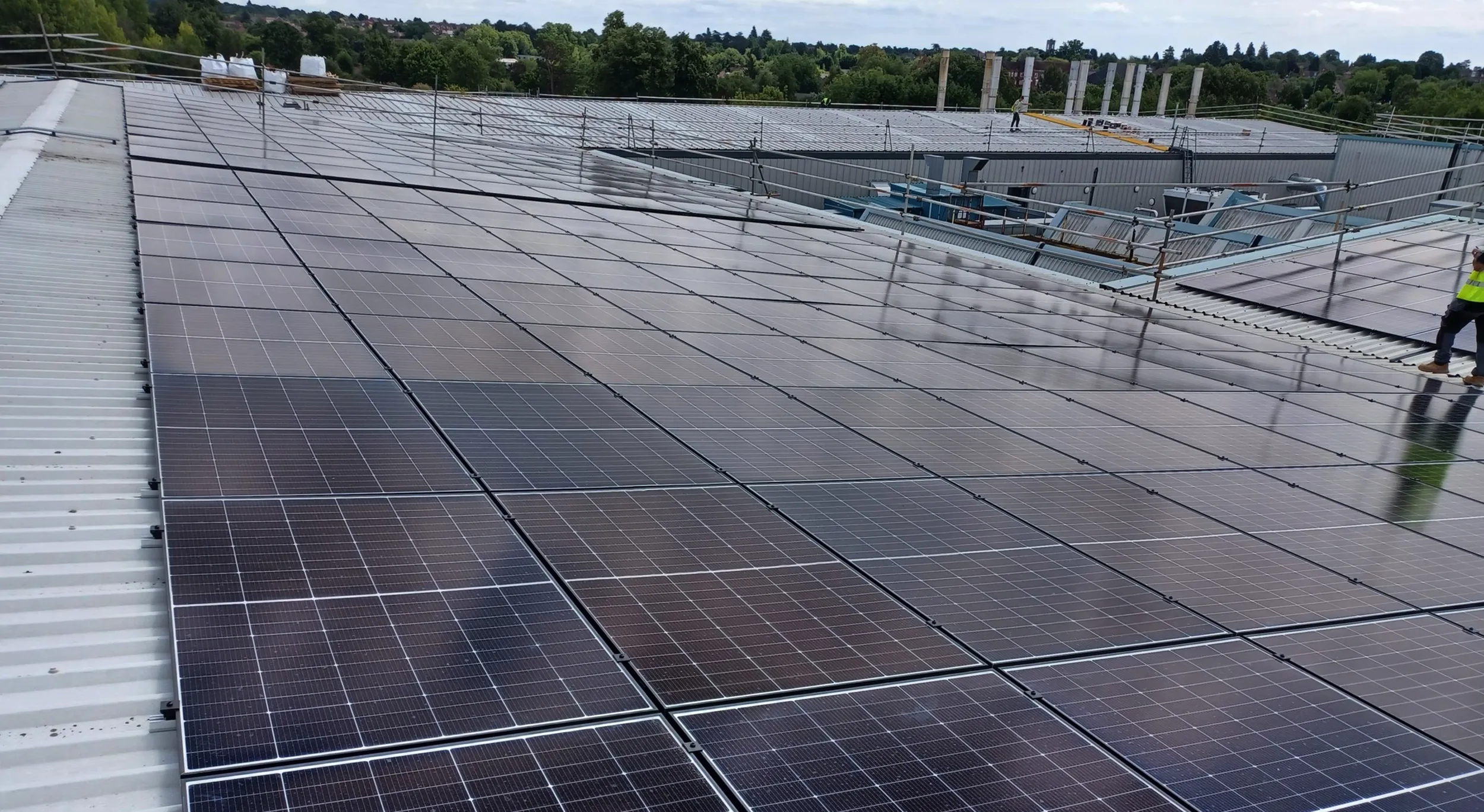First solar panels installed at Deritend